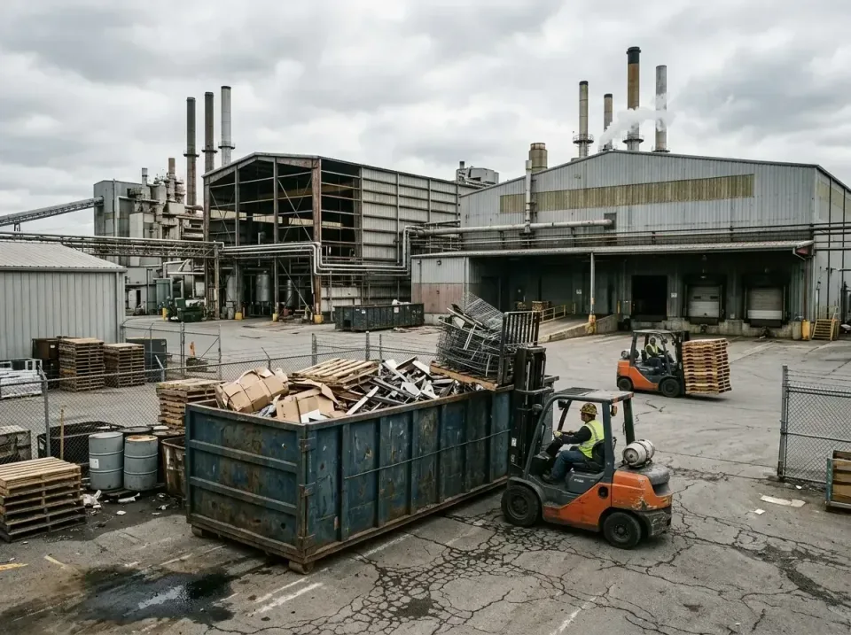 industrial-factory-scrap-conta-003 — frequently asked questions, Cheap Roll-off Dumpster Rentals in East McKeesport, PA